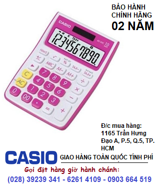 Casio MS-10VC-PK, Máy tính tiền Casio MS-10VC-PK loại 10 số DIgits chính hãng| HẾT HÀNG 